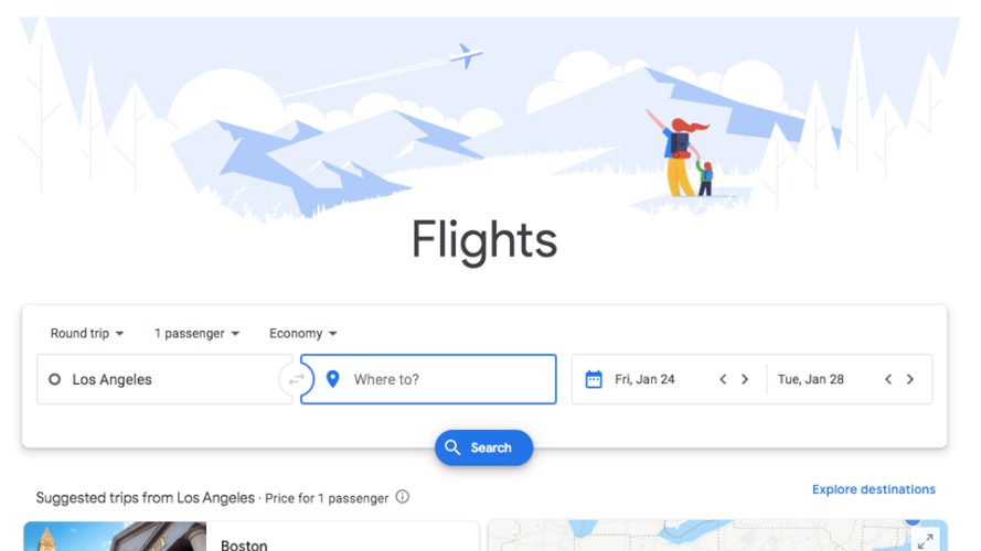 flight search engines